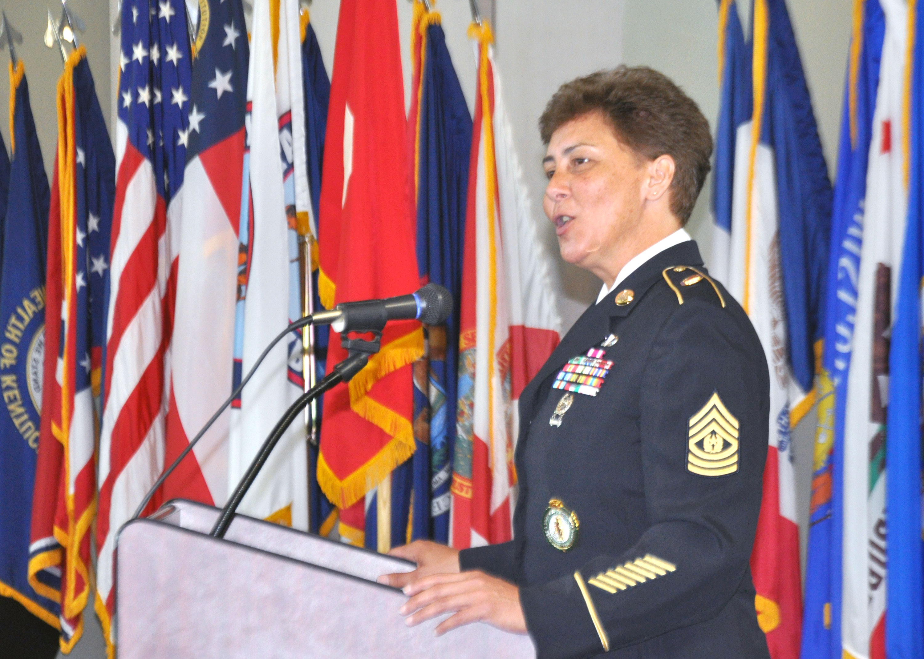 Georgia Guard Appoints First Female Command Sergeant Major National 