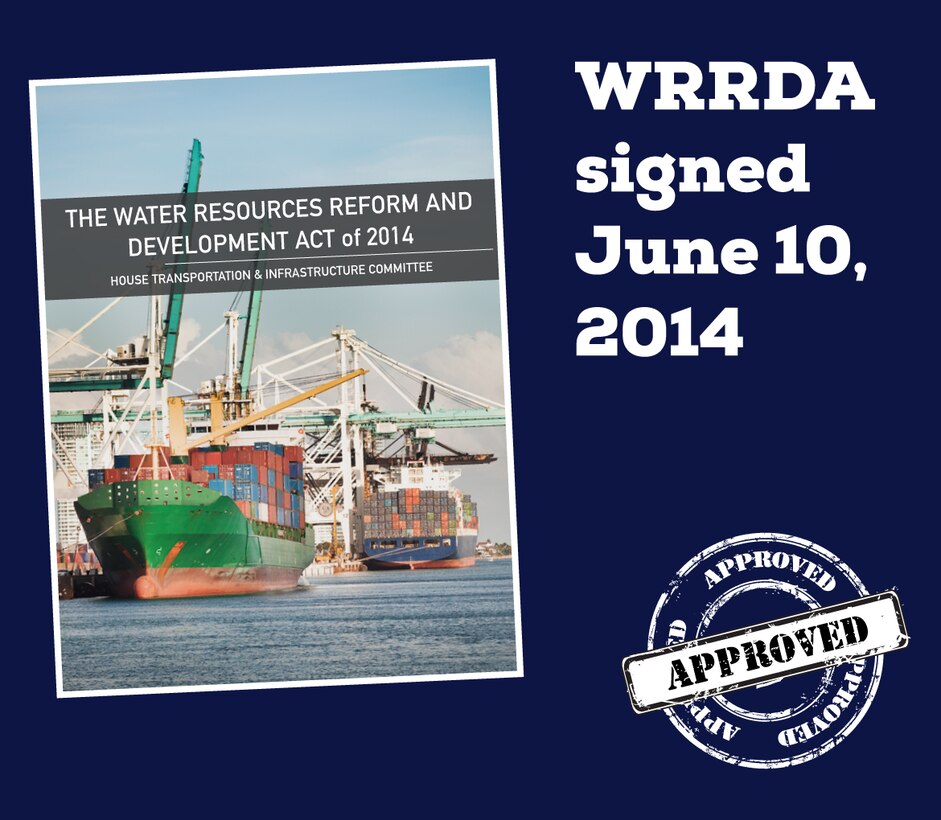 WRRDA signed