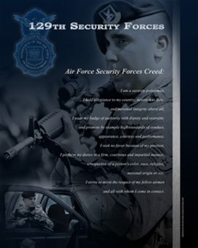 Air Force Security Forces Creed