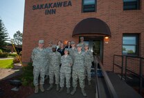 The Sakakawea Inn, part of the 5th Force Support Squadron at Minot Air Force Base, has sold 17,724 lodging nights on base, and 12,501 off base, for a total of 30,225 in the last year. The Sakakawea Inn and its staff are anticipating the construction of a new lodging building, and renovations that will add an additional 19 rooms.