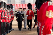Chairman of the Joint Chiefs of Staff Gen. Martin E. Dempsey inspects troops with U.K. Chief of Defense Staff Gen. Sir Nickolas Houghton during a Guard of Honor ceremony kicking off a Defense Chiefs Strategic Dialog with the U.S. Joint Chiefs of Staff and their United Kingdom counterparts in London, U.K. June 10, 2014. DoD Photo by Mass Communication Specialist 1st Class Daniel Hinton.
