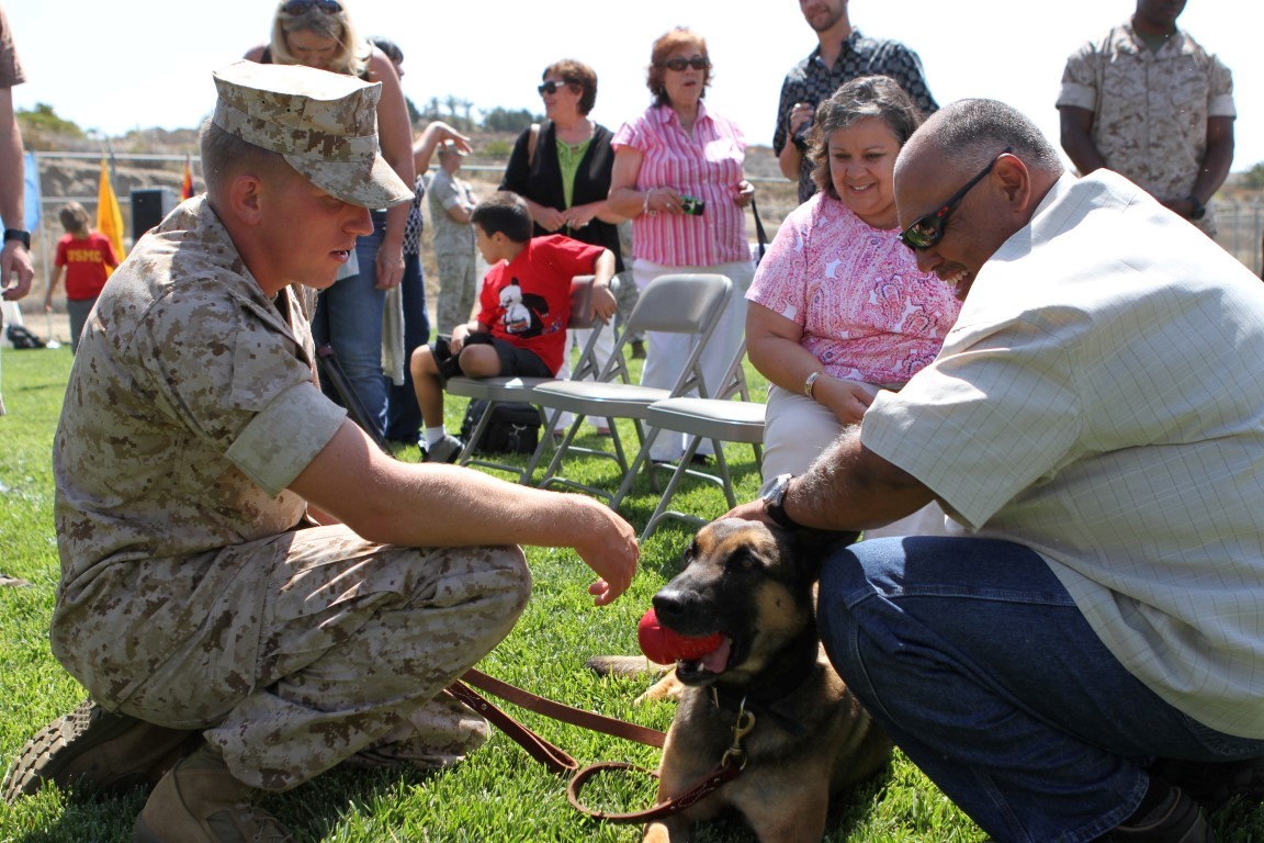 Man's Best Friend' Is Adopted By Fallen Marine's Family
