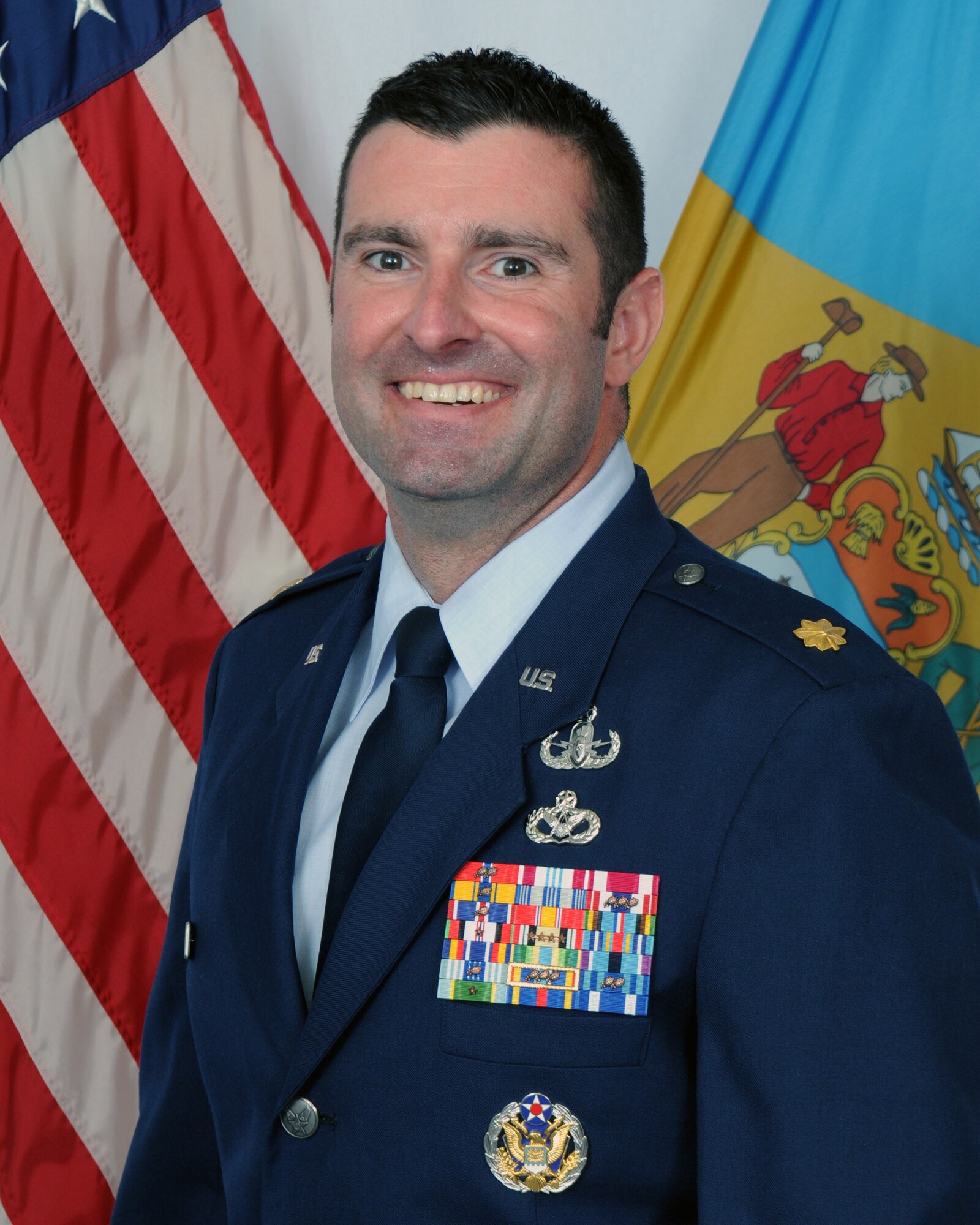 Delaware Air National Guard major, a resident of Middletown, to be awarded a third Bronze Star