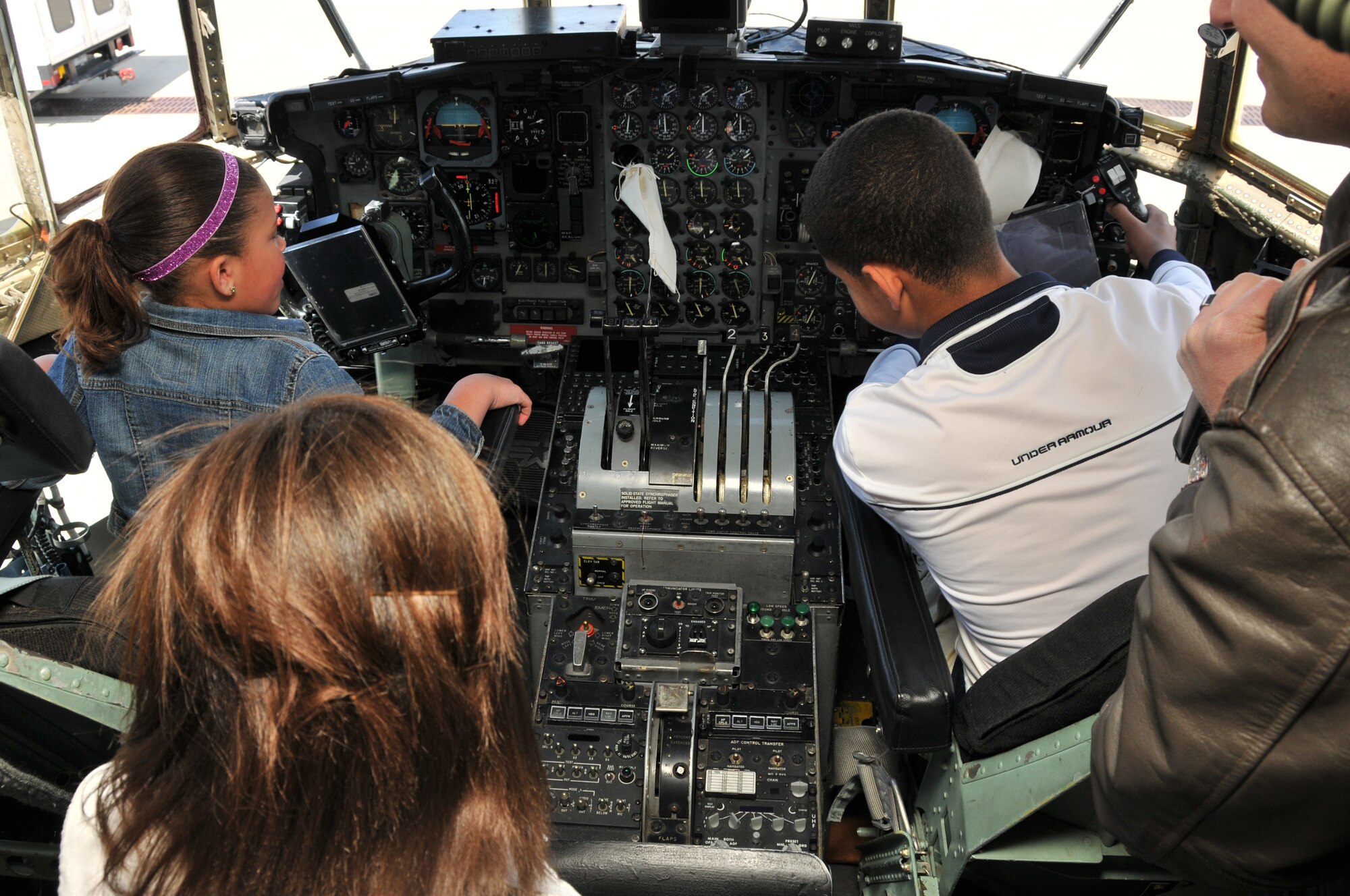 The 179th Airlift Wing particpated in the national Take Our Daughters and Sons to Work Foundation, Mansfield, OH, July 6, 2013. The event gave members children the chance to join their parent for a day of work at an Air National Guard Installation, with activity stations for each child to learn about the different jobs around the unit. (U.S. Air National Guard photo by Technical Sergeant Joe Harwood/Released)