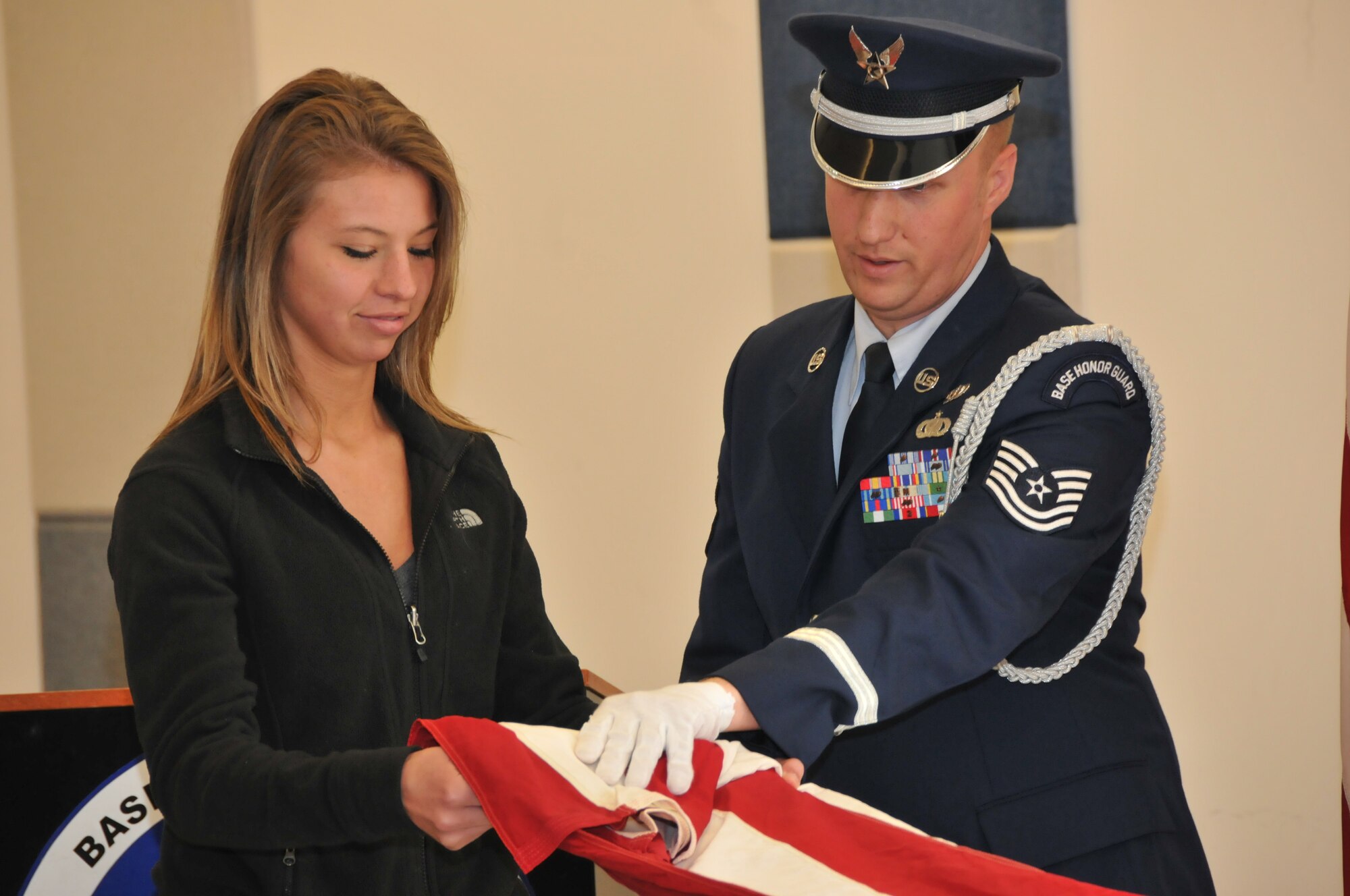 Members of the 179th Airlift Wing organize an event to help develop student athletes from the Northern 10 Athletic Conference, April 8, 2014, Galion, OH. The student athletes were seperated into teams unrelated to their schools and rotated through 6 stations designed to develop leadership skills and familiarity of Air Force customs.The students are shown getting a tour of a C-130H Hercules by the aircrew. (U.S. Air National Guard Photo by TSgt Joseph Harwood \Released)