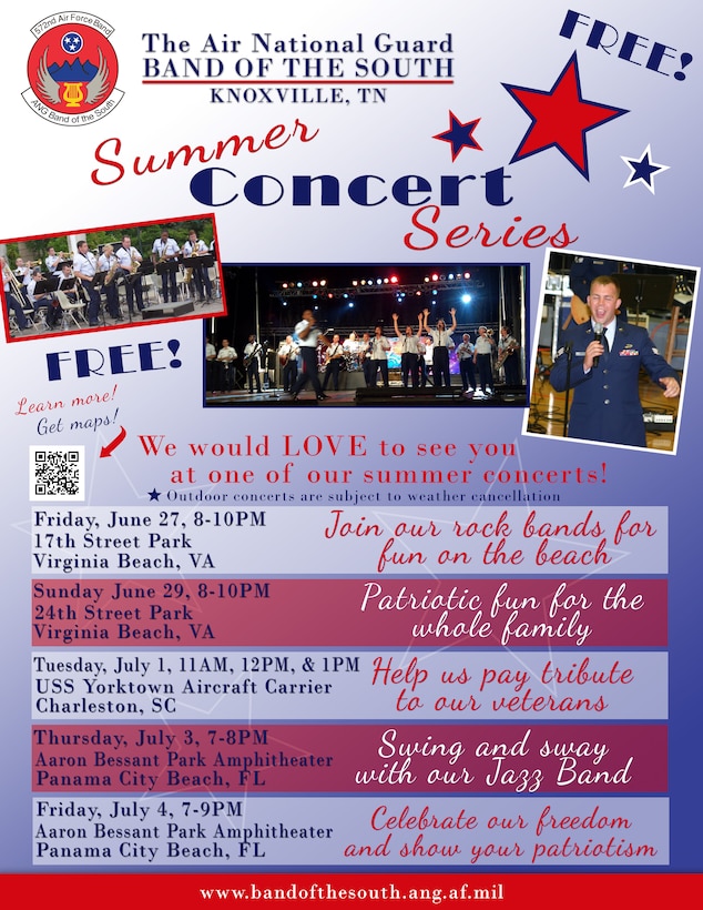 2014 Summer Concert Series Schedule