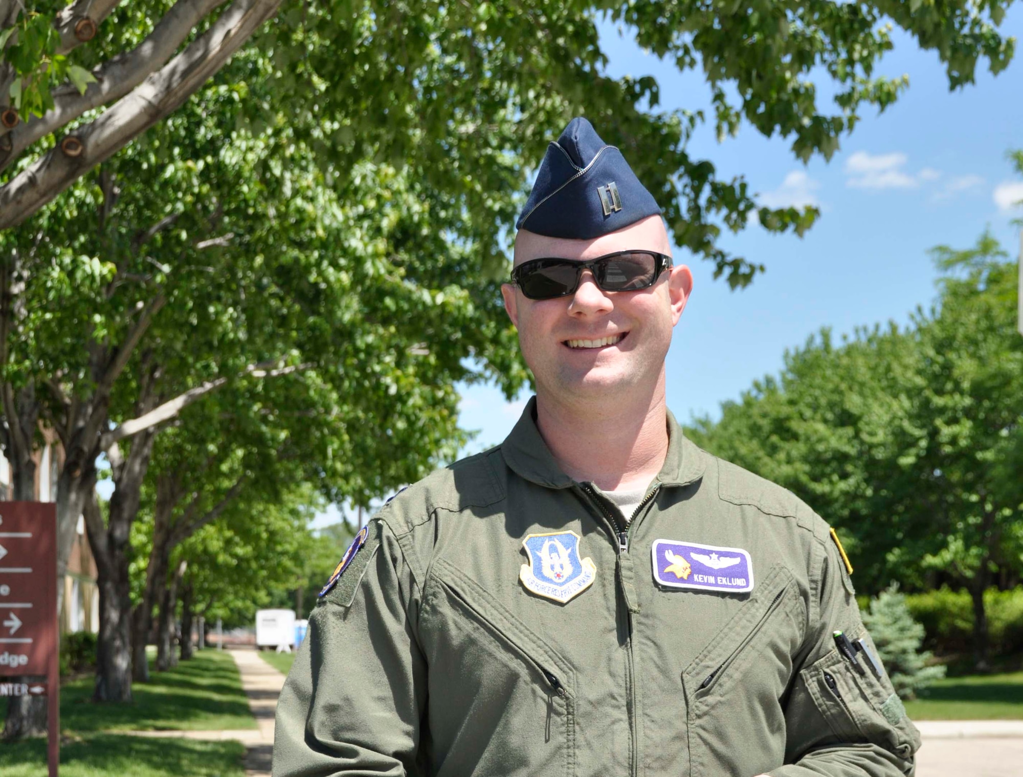 Capt. Kevin Eklund, 96th Airlift Squadron--"This is just my second UTA here so I will be getting re-qualified on the C-130. I also plan to take some Mondays off to spend time with the kids. I would like to spend lots of time at the lake and cabin and just enjoy the summer. (Air Force Photo/Staff Sgt. Cherish Chavez)