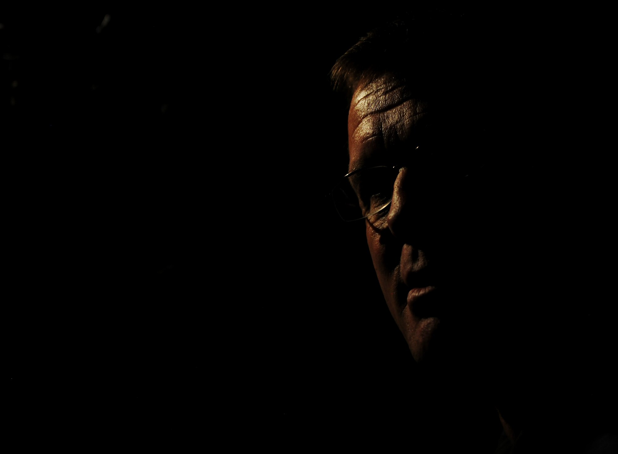 Gen. Frank Gorenc, U.S. Air Forces in Europe and U.S. Air Forces Africa commander, inspects the interior of a B-52 Stratofortress during a visit to RAF Fairford, United Kingdom, June 10, 2014. During his visit, Gorenc was able to see Airmen rapidly stand up an operational command and conduct training missions throughout the U.S. European Command area of operations. (U.S. Air Force photo by Staff Sgt. Jarad A. Denton/Released)
