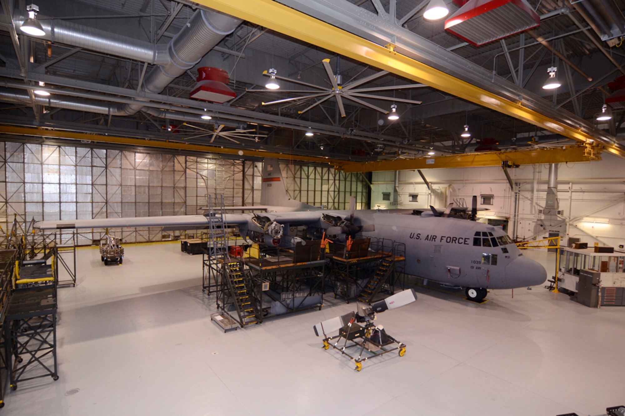 Airmen of the 94th Maintenance Group are faced with the challenge of large-scale transition from C-130 Hercules H2 models to H3 models, while maintaining the current highest mission capable rate in Air Force Reserve Command. (U.S. Air Force photo/Don Peek)