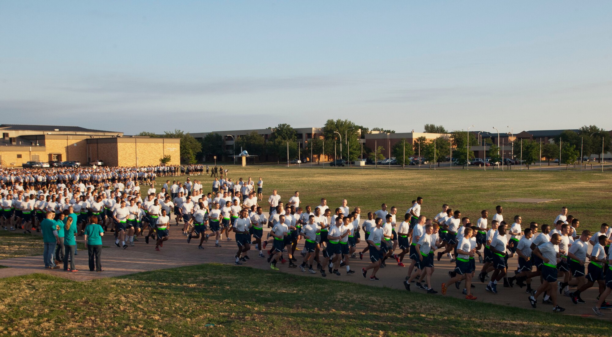 Sheppard participated in the Department of Defense-mandated Sexual Assault and Prevention Response (SAPR) stand-down day June 13, 2014.  Events included physical training in the morning, followed by group discussions and educational seminars in the afternoon. DOD Secretary Chuck Hagel has directed more than 28 initiatives to help combat sexual assault in the military. The DOD focuses on five lines of effort, which are centered on prevention, investigation, accountability, advocacy/victim assistance and assessment.  (U.S. Air Force photos by Airman 1st Class Jelani Gibson) 