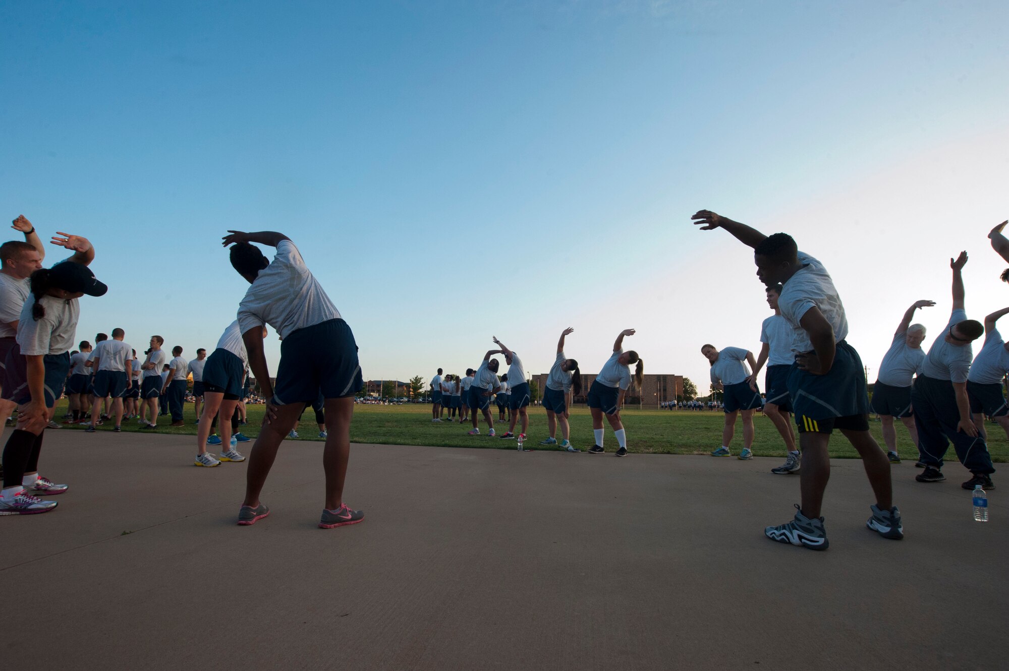 Sheppard participated in the Department of Defense-mandated Sexual Assault and Prevention Response (SAPR) stand-down day June 13, 2014.  Events included physical training in the morning, followed by group discussions and educational seminars in the afternoon. DOD Secretary Chuck Hagel has directed more than 28 initiatives to help combat sexual assault in the military. The DOD focuses on five lines of effort, which are centered on prevention, investigation, accountability, advocacy/victim assistance and assessment.  (U.S. Air Force photos by Airman 1st Class Jelani Gibson) 