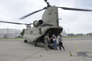 Employers from across the state of Michigan spent the day at Selfridge today, visiting the Coast Guard, Army, Marine Corps and Navy units at the base, as well as the Robotics Logistics Support Center. The group will spend time with 127th Wing units Friday. Their visit is sponsored by the Michigan Employer Support of the Guard and Reserve Office. ESGR, a Department of Defense office, was established in 1972 to promote cooperation and understanding between Reserve Component Service members and their civilian employers and to assist in the resolution of conflicts arising from an employee's military commitment. (US Air National Guard photo by Brittani Baisden)