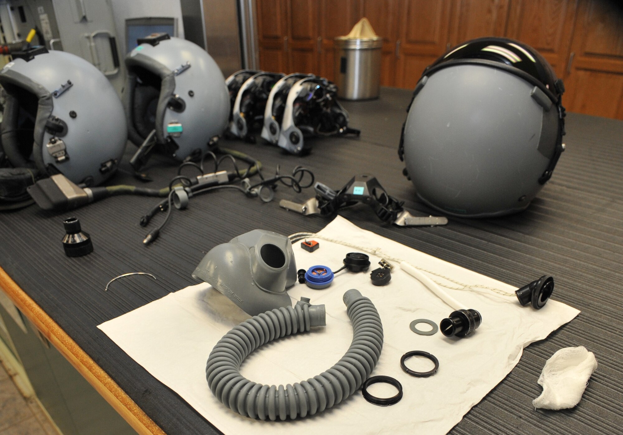 The 56th Operations Support Squadron Aircrew Flight Equipment Airmen maintain and repair pilots’ equipment so they can focus on the mission and come home safely at the end of the day. (U.S. Air Force photo/Airman 1st Class Cory Gossett)