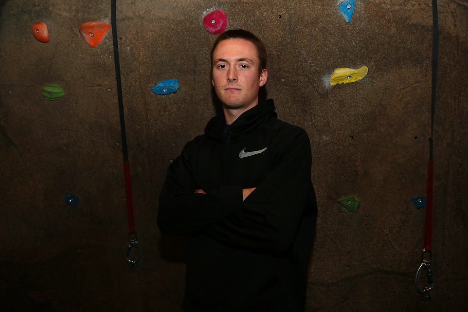 Pope has been climbing and hiking for the 13 years he has lived in Joshua Tree. Since the age of five he has also ridden dirt bikes, constantly seeking a thrill either in his day-to day life, in the open stretches of sand in the desert, or on the side of a mountain.