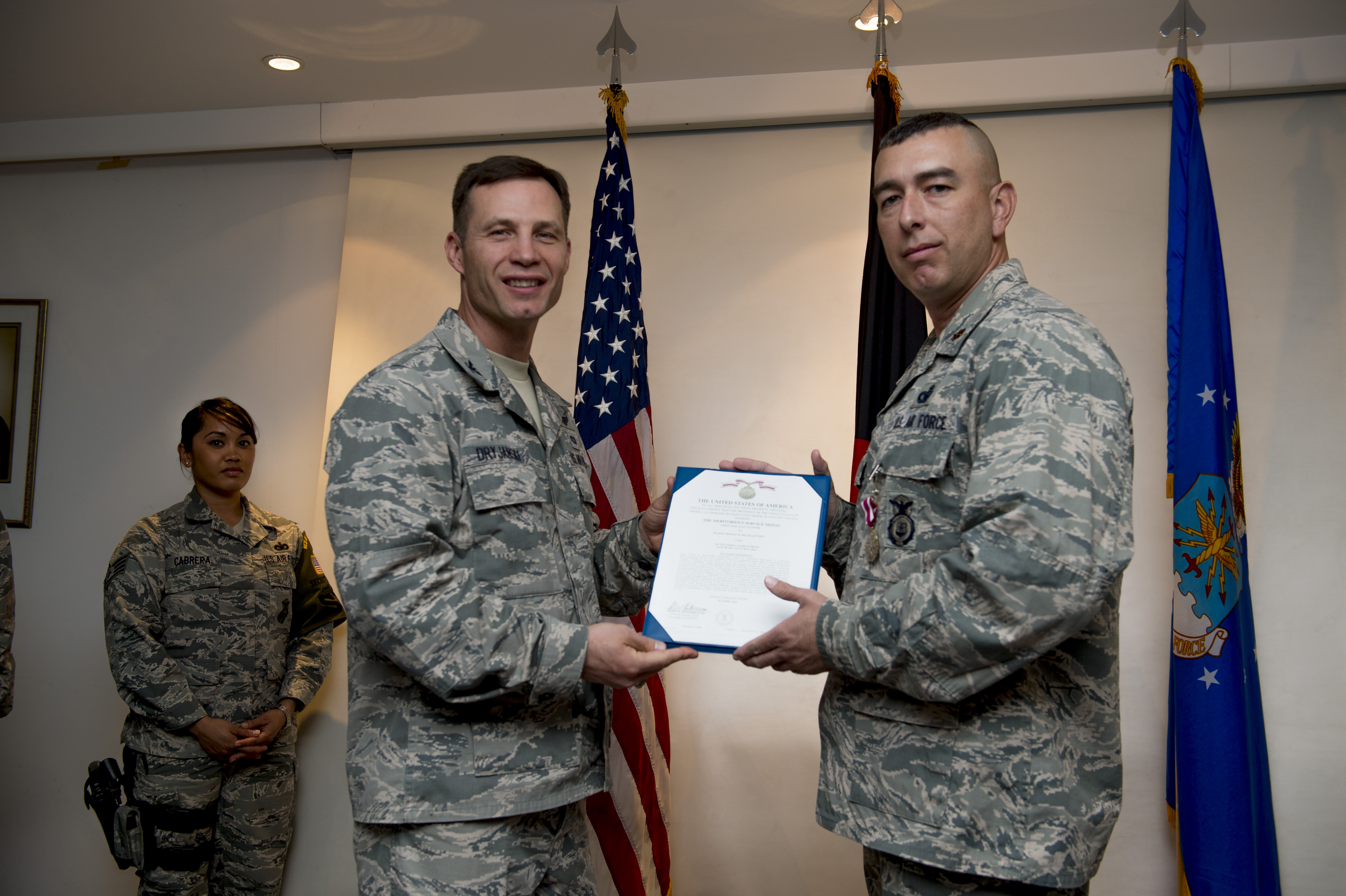 387th Expeditionary Security Forces Squadron changes command > U.S. Air