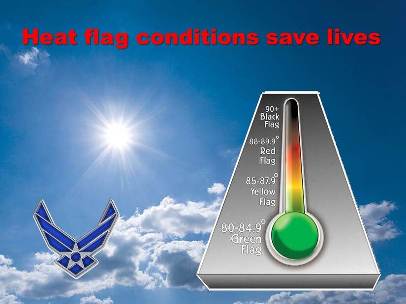 Heat flag conditions save lives > 315th Airlift Wing > Article Display