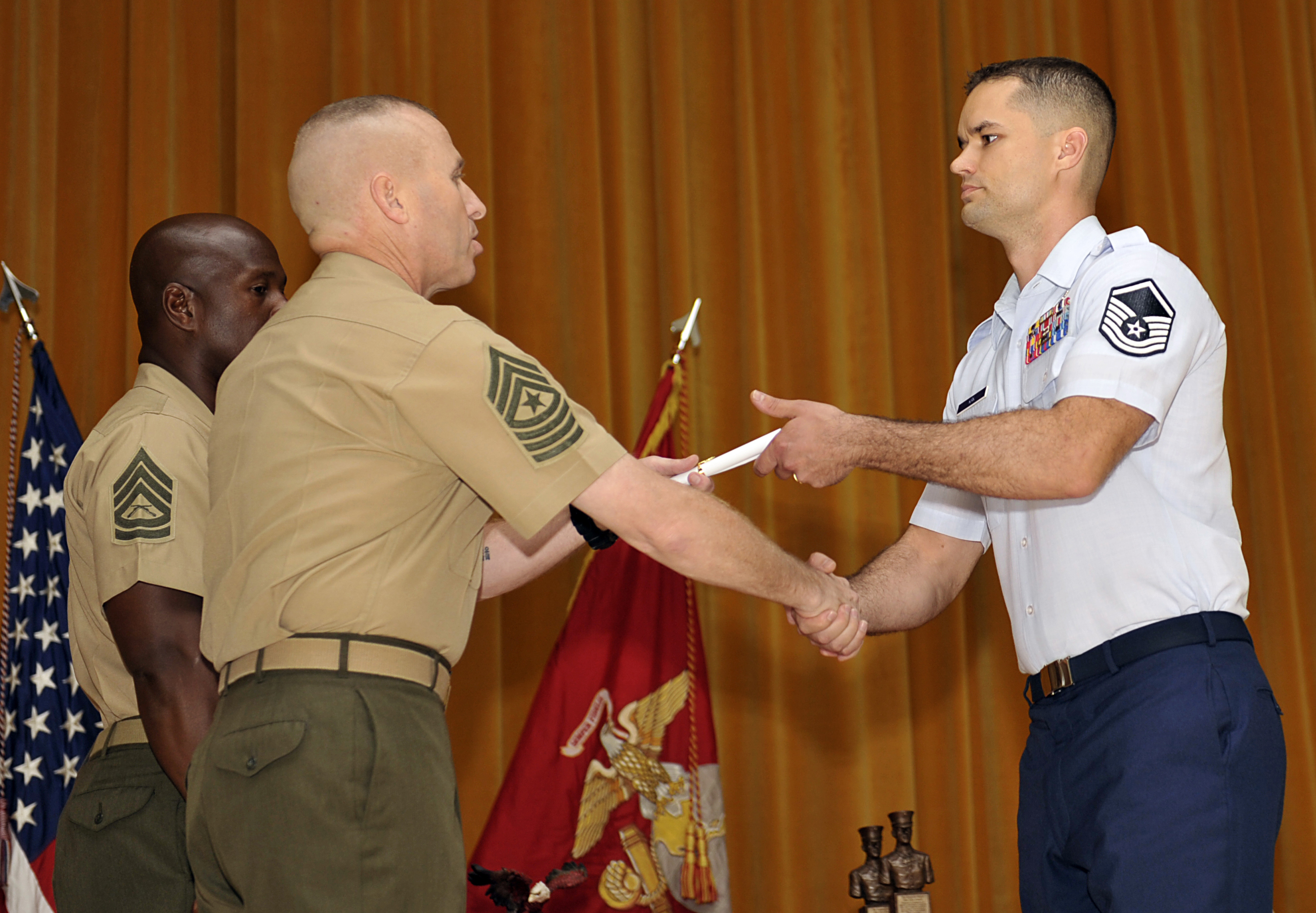 7 Airmen graduate from USMC Staff NCO Academy > Kadena Air Base > News