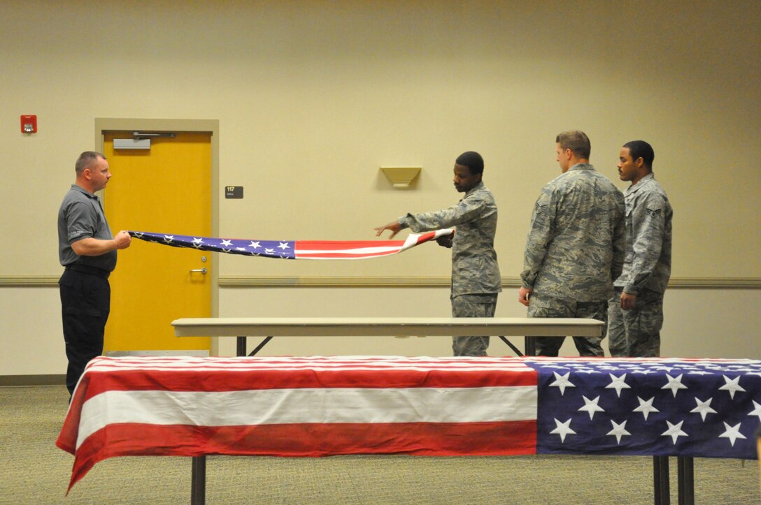 Honor Guard Training. 