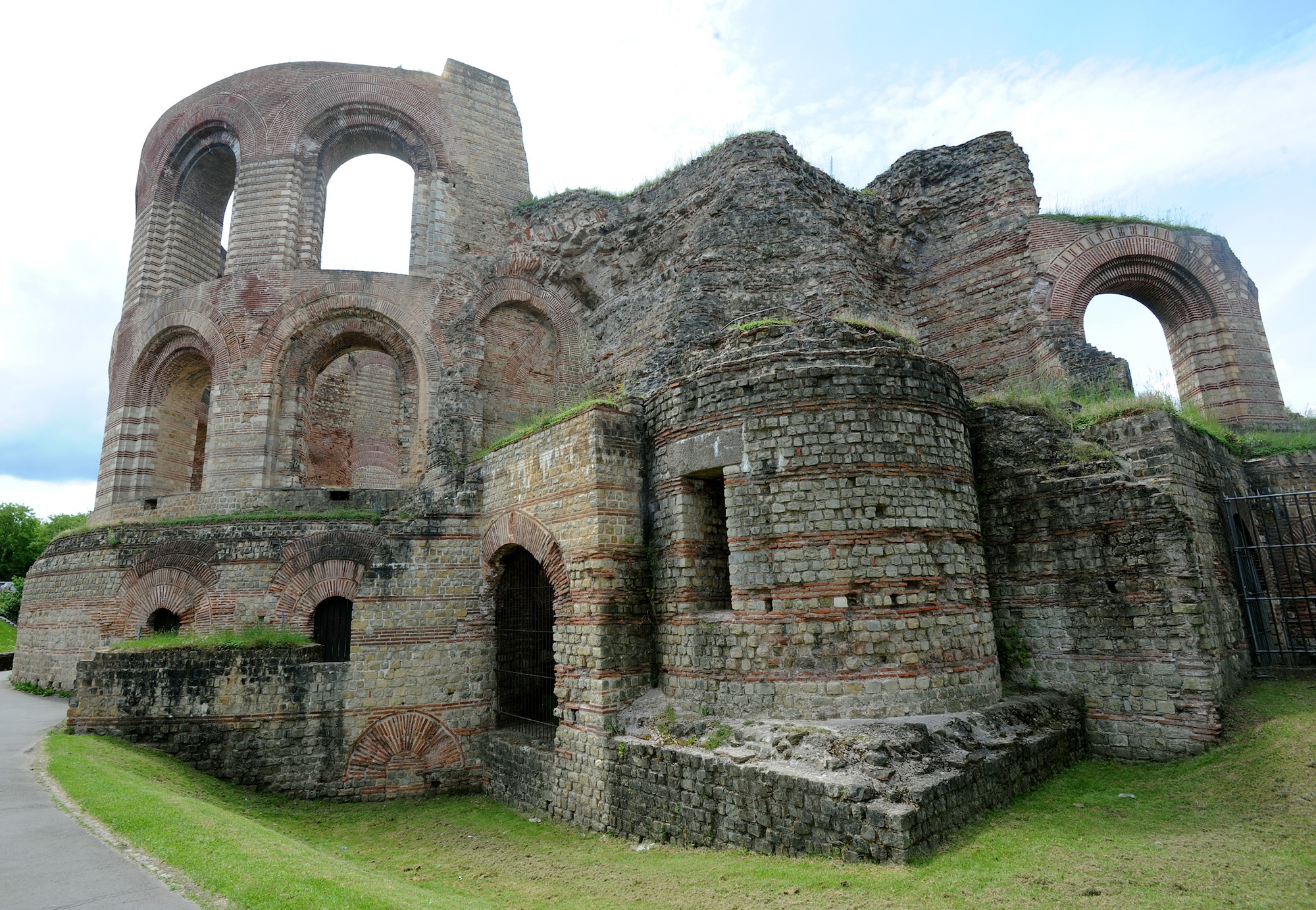 The Kaiserthermen, or the Imperial Baths, were constructed in Trier, Germany, during the Roman Empire. The baths were constructed for the purpose of relaxation and recreation. (U.S. Air Force photo/Staff Sgt. R.J. Biermann)
