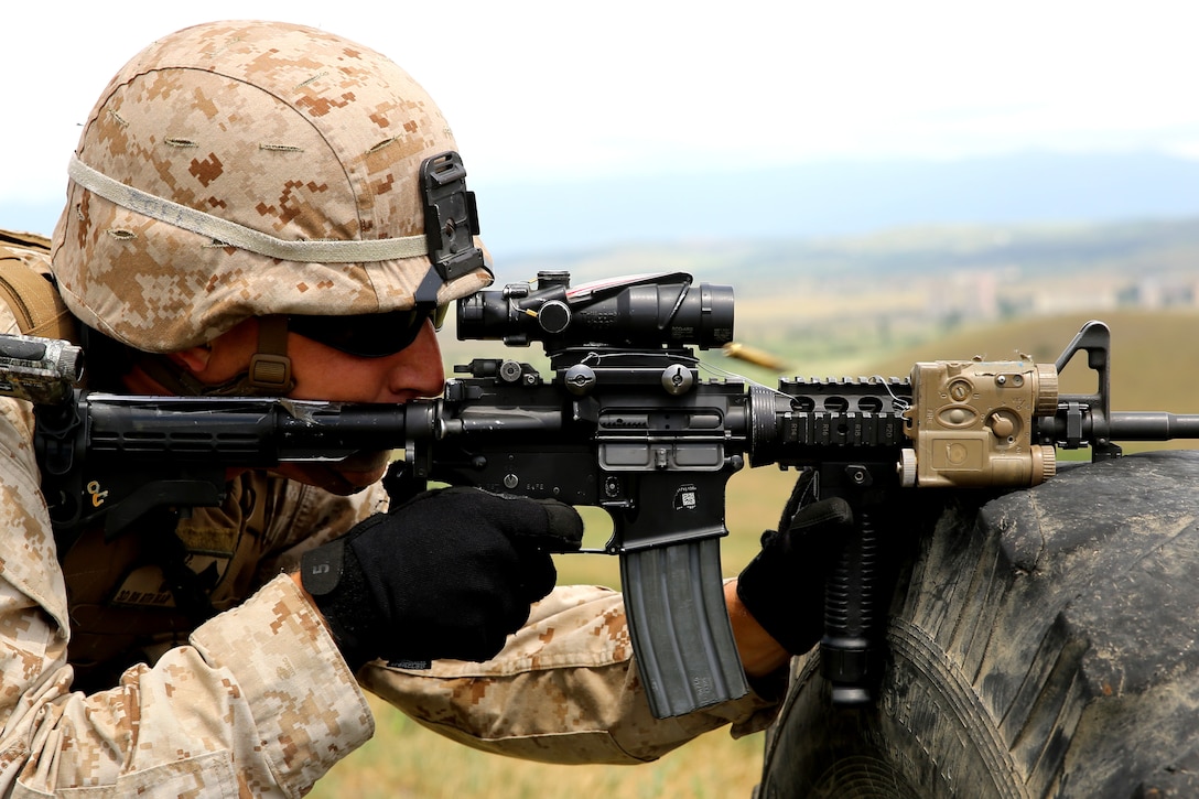 Marines and sailors, Georgians conclude live-fire portion of Agile Spirit