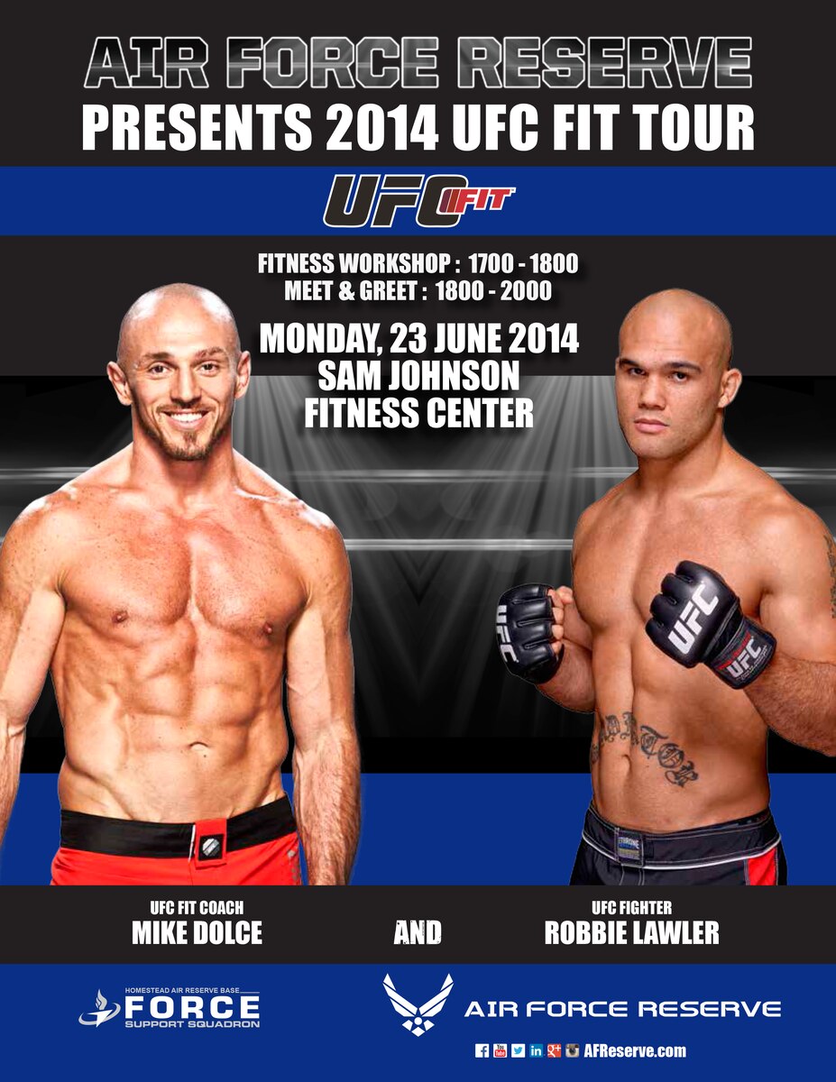 Base Presents 2014 UFC Fit Tour > Homestead Air Reserve Base.