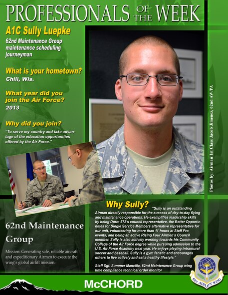 Airman 1st Class Sully Luepke(U.S. Air Force graphic/Adamarie Lewis-Page)