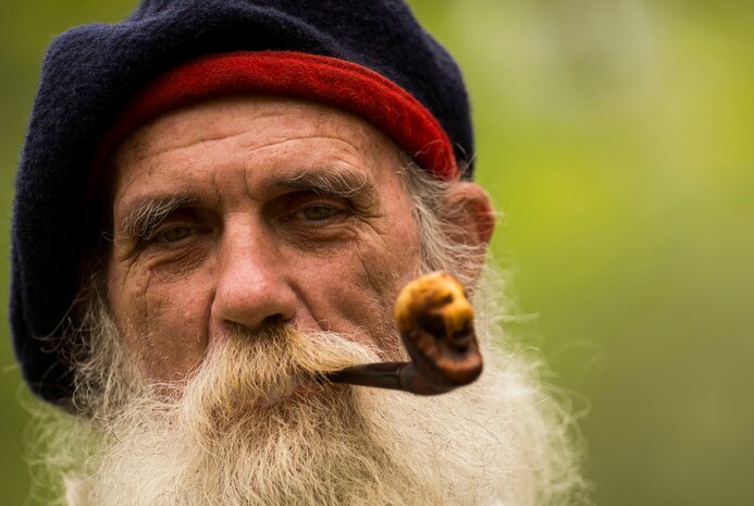 Actors perform a Colonial re-enactment at Old Fort Dorchester in Summerville, S.C., May 3, 2014. (U.S. Air Force photo by Senior Airman Kenneth W. Norman)