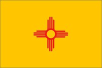 New Mexico State Flag.