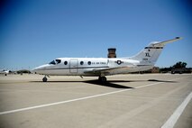 A T-1A Jayhawk taxi’s to the runway on Laughlin Air Force Base, Texas, June 10, 2014. 86th Flying Training Squadron instructor pilot’s Capt. Richard Loesch III and 1st Lt. Angel Vazquez Pagan, piloted the aircraft as part of the instructor continuation training designed to ensure instructors maintain proficiency in their assigned aircraft.  (U.S. Air Force photo/Staff Sgt. Steven R. Doty)(Released)