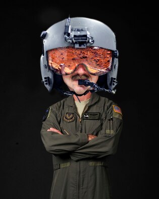 Maj. Nick Noreus, 8th Special Operations Squadron CV-22 Osprey pilot, applied for a one-way ticket to Mars. (U.S. Air Force graphic/Staff Sgt. John Bainter)