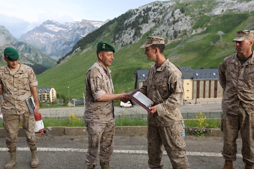 Marines climb to new heights in Spain > Marine Corps Forces Europe ...