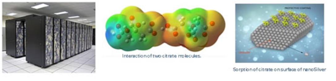 Computational Chemistry utilizes the DOD’s High Performance Computing (HPC) resources, including those available at the ERDC Distributed Shared Resource Center (DSRC).