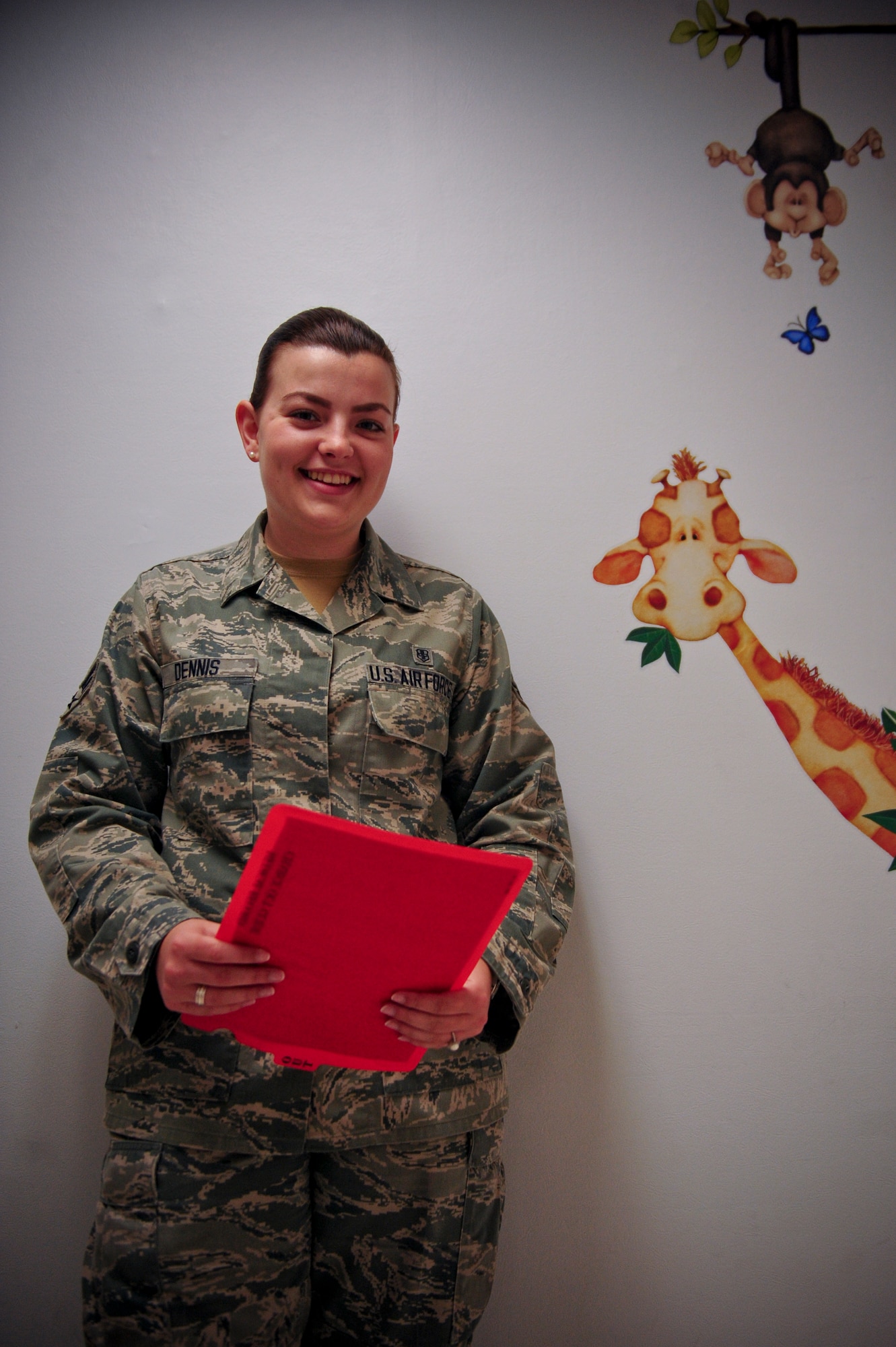 Senior Airman Lauren Dennis started her Air Force career in the 4th Medical Support Squadron's pediatric clinic, where she treated autistic children on a regular basis.  Now, as a women's health technician, Dennis has turned those encounters into a passion for helping those with the disorder and was recently presented a service award for her work with the Autism Society of North Carolina, Wayne County Chapter.  Read more to discover her inspirational story.