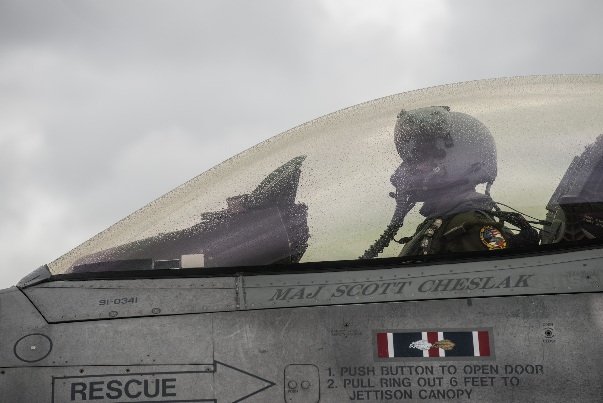A U.S. Air National Guard captain from the 148th Fighter Wing taxis out in an F-16 Falcon at Ämari Air Base, Estonia, June 13, 2014, in support of various exercises being conducted in the Baltic region including Saber Strike and Baltic Operations. Participants of Saber Strike and Baltops exercise, create and sustain existing partnerships, as well as share knowledge and skill sets to strengthen capabilities of both individual services and the international force. (U.S. Air Force photo/Senior Airman Jonathan Stefanko)