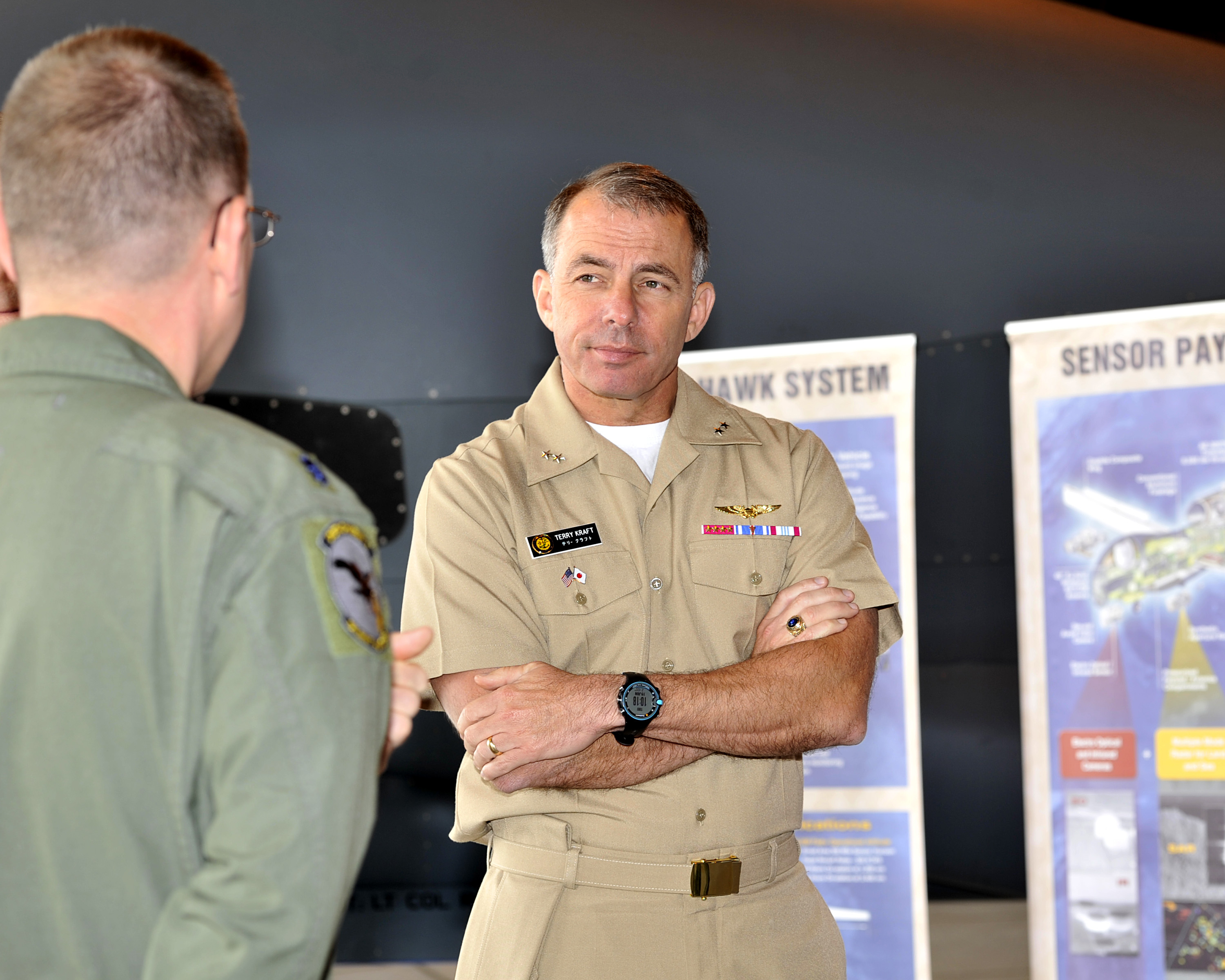 Kraft listens to RG brief