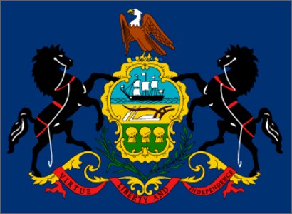 Pennsylvania state flag.