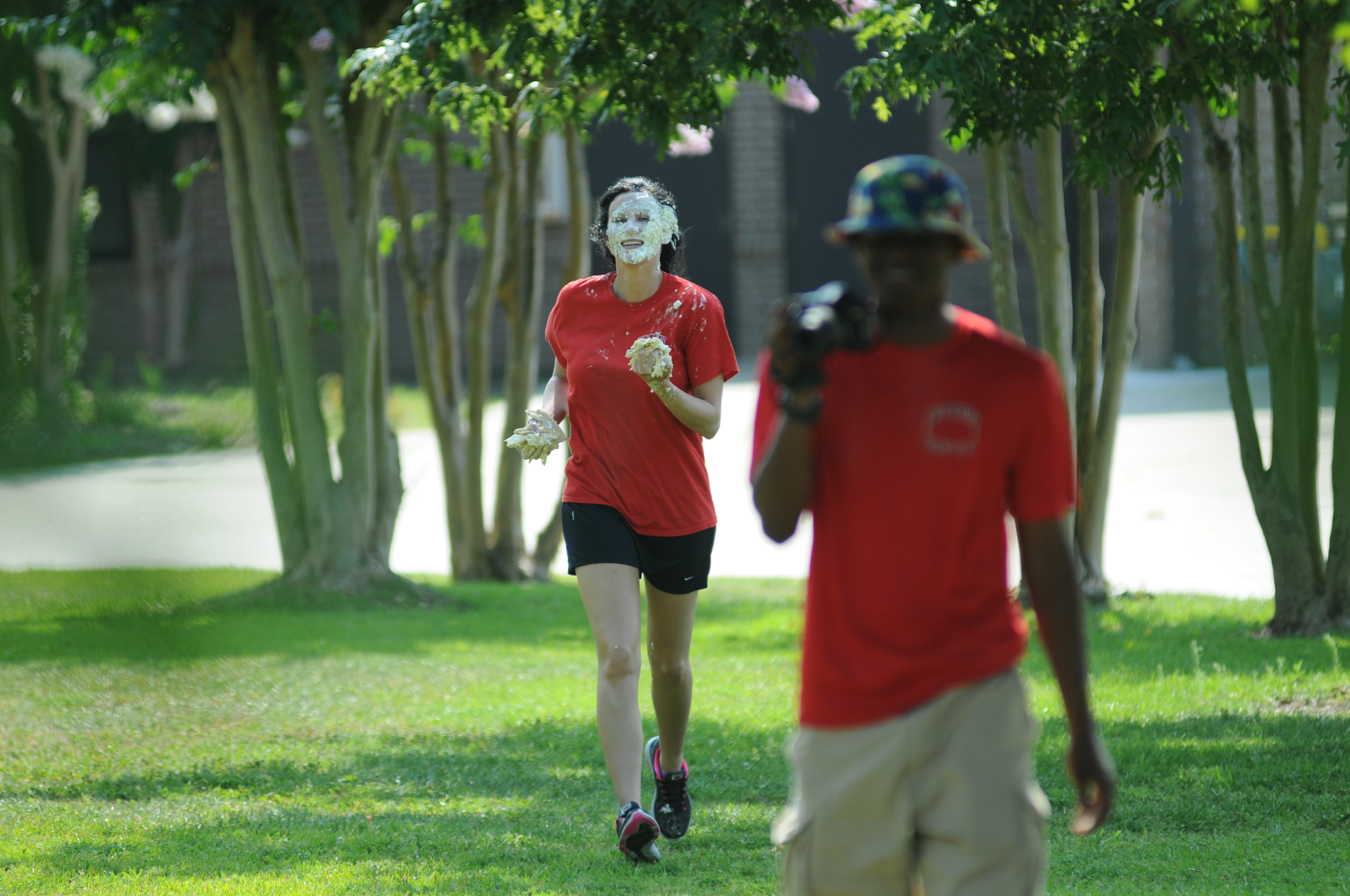 Red Wolves Host Pie In The Face Fundraiser Keesler Air Force