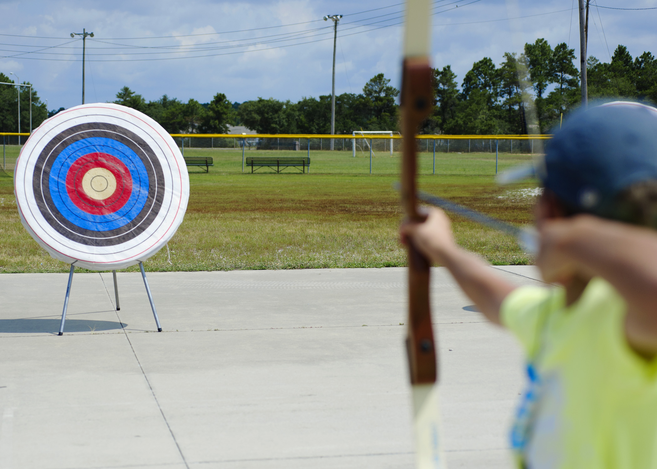 Archery for youth > Tyndall Air Force Base > Article Display