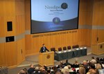 DIA Chief Innovation Officer Dan Doney discusses NeedipeDIA during the agency’s second annual Innovation Symposium at DIA Headquarters in Washington, D.C., June 24.