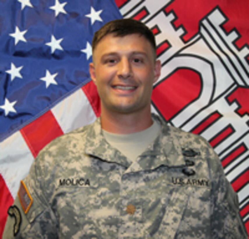 Maj. Nathan Molica is the new Deputy District Engineer in Charleston District, U.S. Army Corps of Engineers.