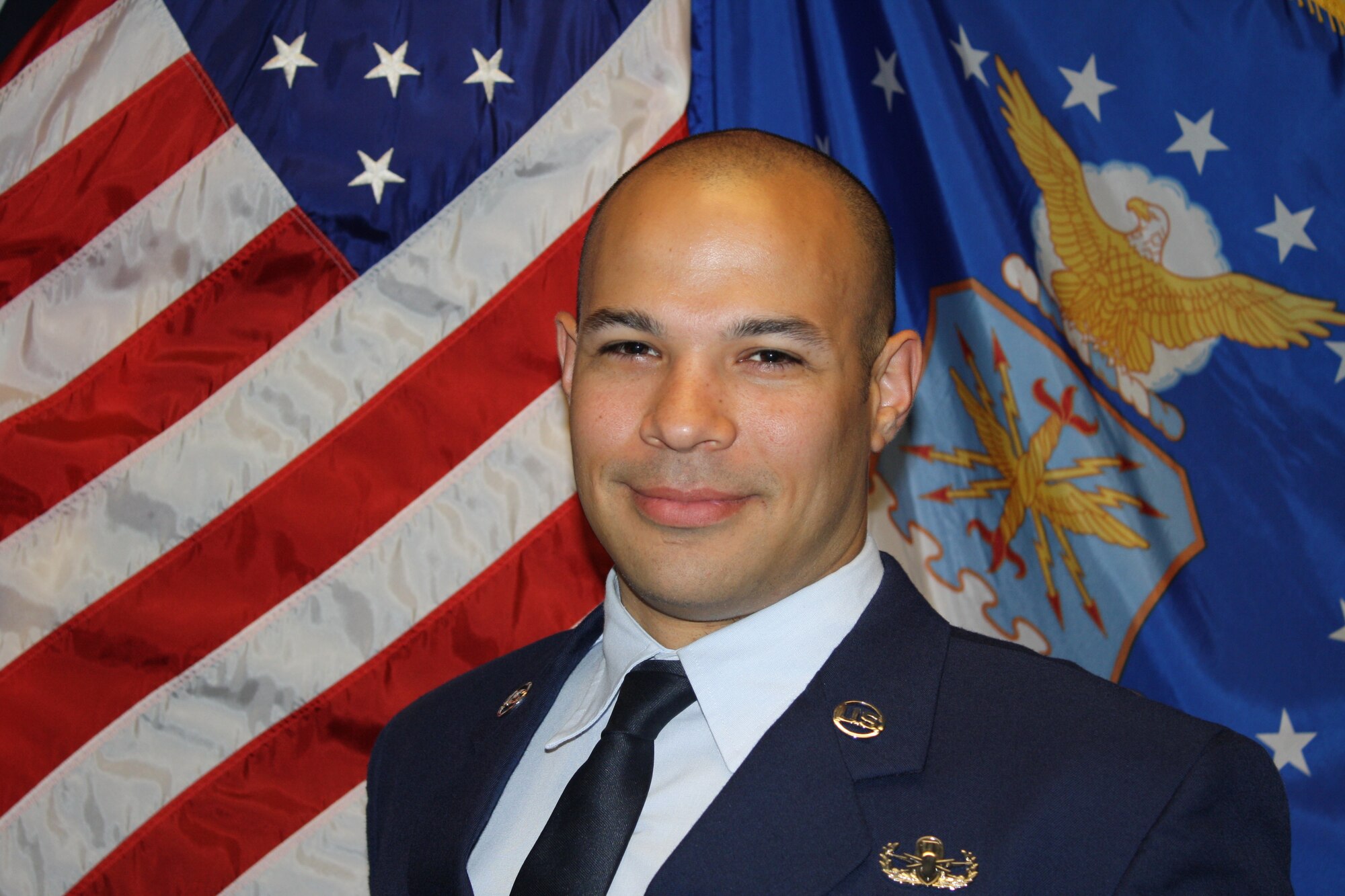 The Academic Achievement award went to Senior Airman James Gonzales, 433rd Civil Engineering Squadron. This award denotes excellence as a scholar and is earned by the student with the top academic scores in the class. (U.S. Air Force courtesy photo) 