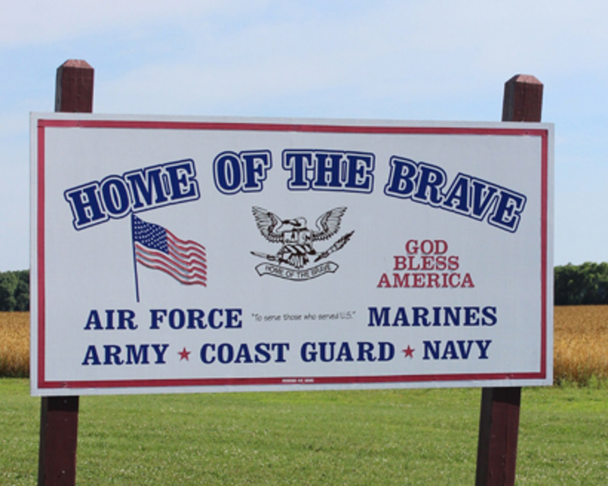 The 512th Airlift Wing Human Resources Development Council provided needed donations to the Home of the Brave in Milford, Del., June 8, 2014. The mission of the Home of the Brave is to reduce homelessness among military veterans. In addition to providing transitional housing, food and security, they assist with employment, counseling services, access to healthcare, transportation and locating affordable housing. (U.S. Air Force photo/Herbert E. Welday III)
