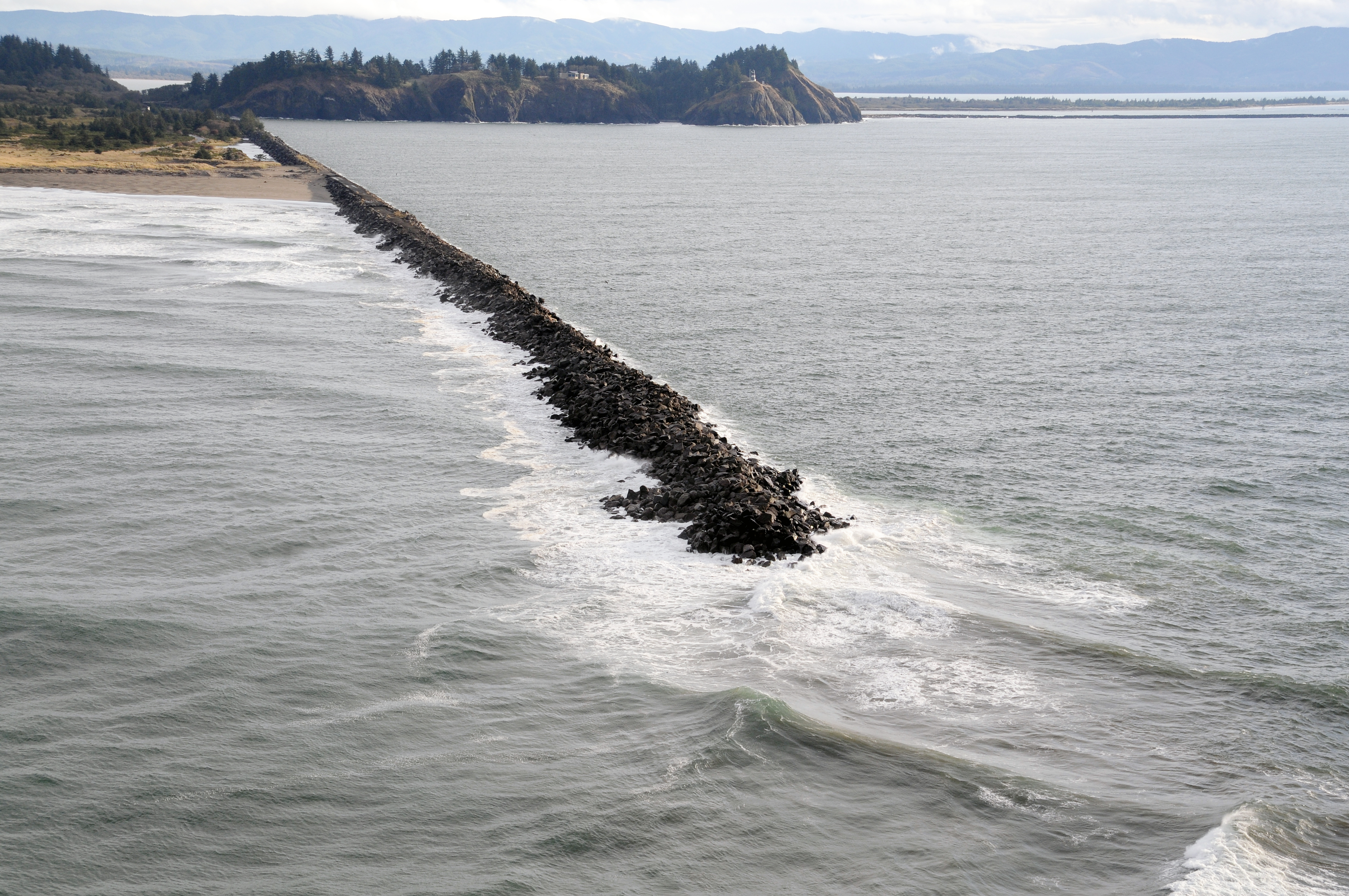 Critical repairs beginning at MCR North Jetty > Portland District > Article