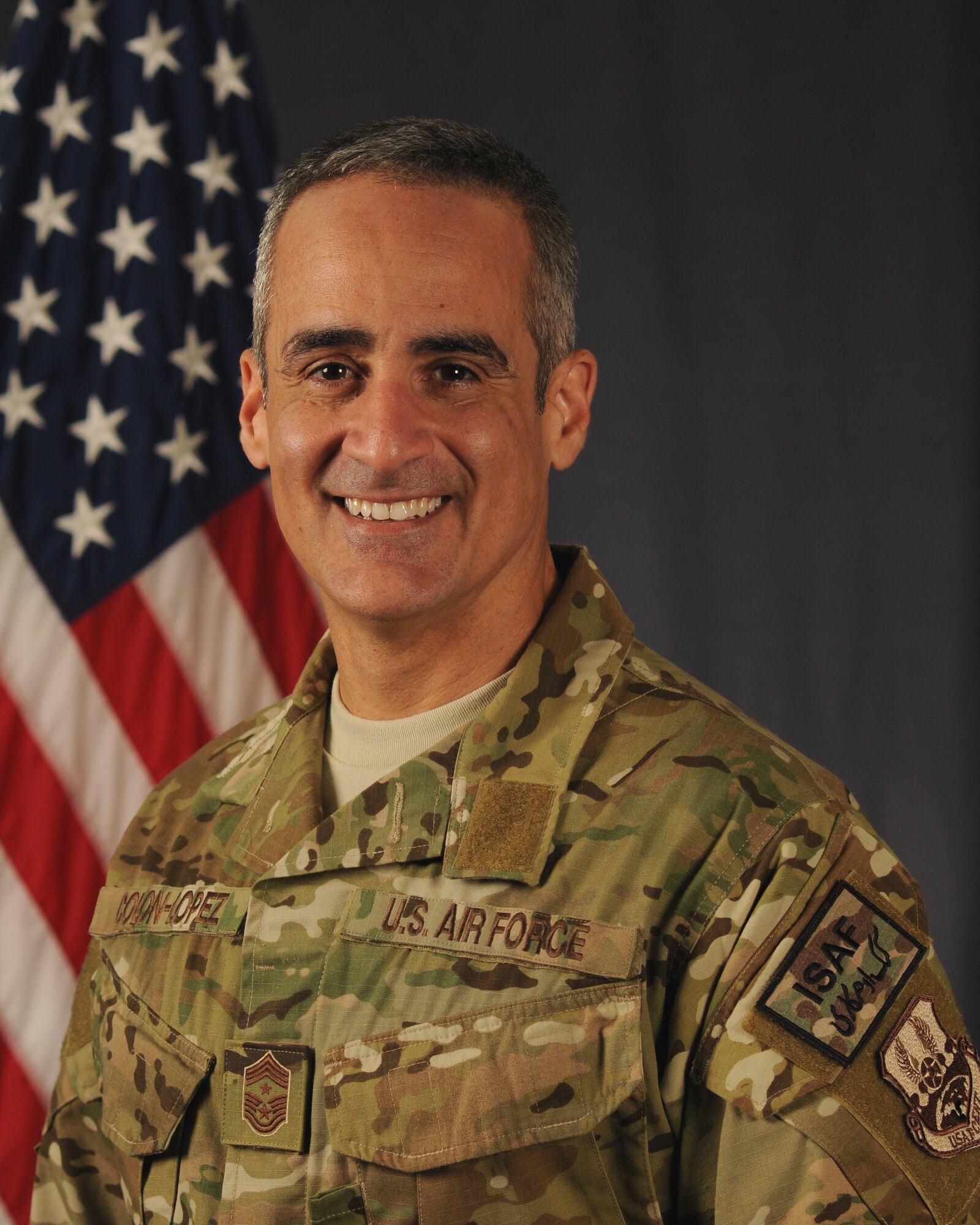 Command Chief Master Sgt. Ramon "CZ" Colon-Lopez, Air Forcez Central Command command chief (U.S. Air Force photo)