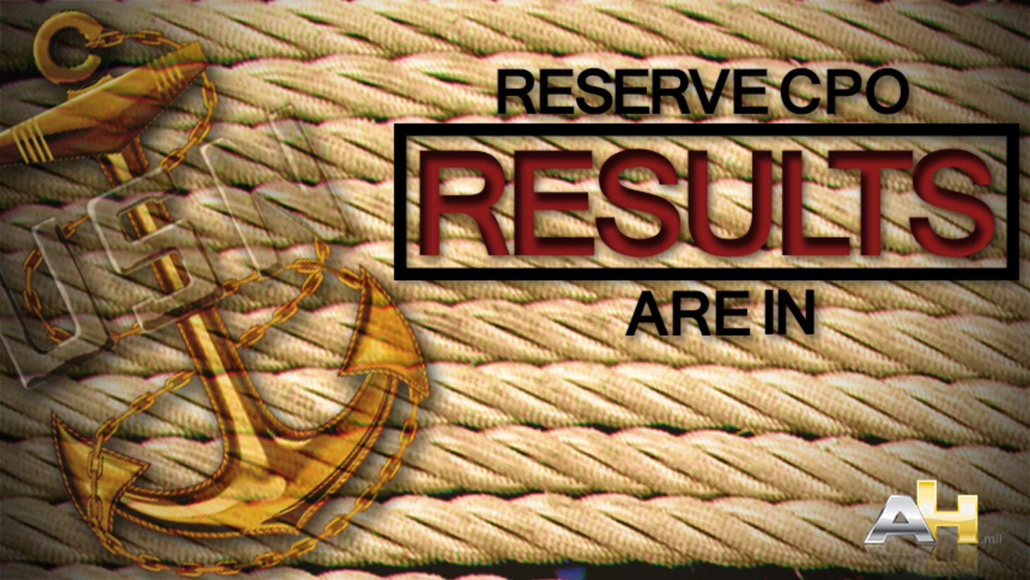 Reserve CPO Results > U.S. Navy All Hands > Display Story