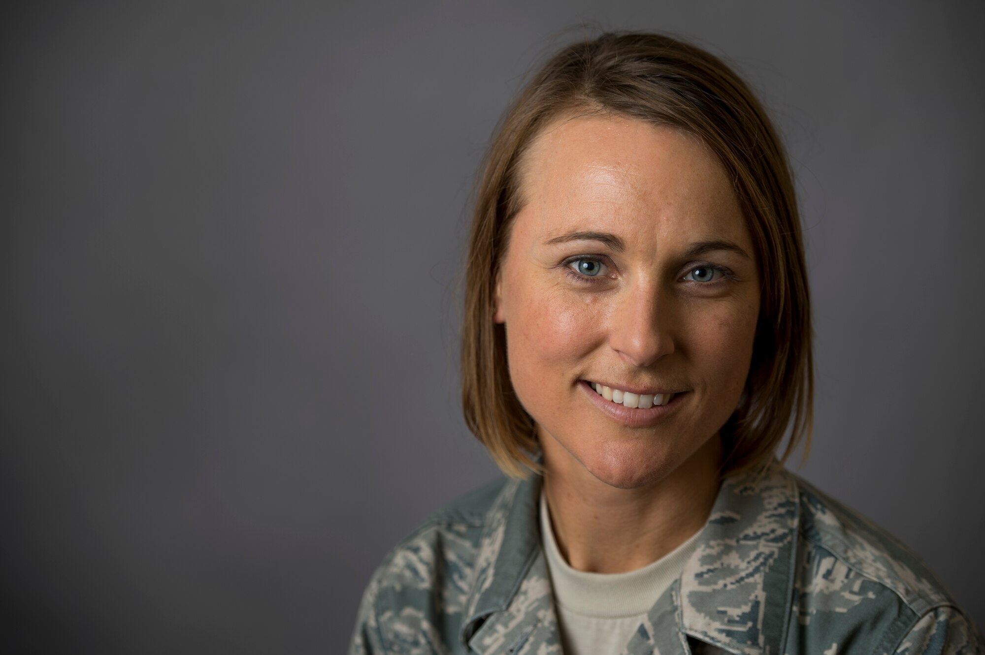 This week's Rock Solid Warrior is Master Sgt. Sarah Bredthauer. Bredthauer is a customer service contracting officer representative with the 386th Expeditionary Civil Engineer Squadron. The Sterling, Nebraska native is deployed from the 155th Air Refueling Wing Civil Engineer Squadron, Lincoln, Nebraska.

