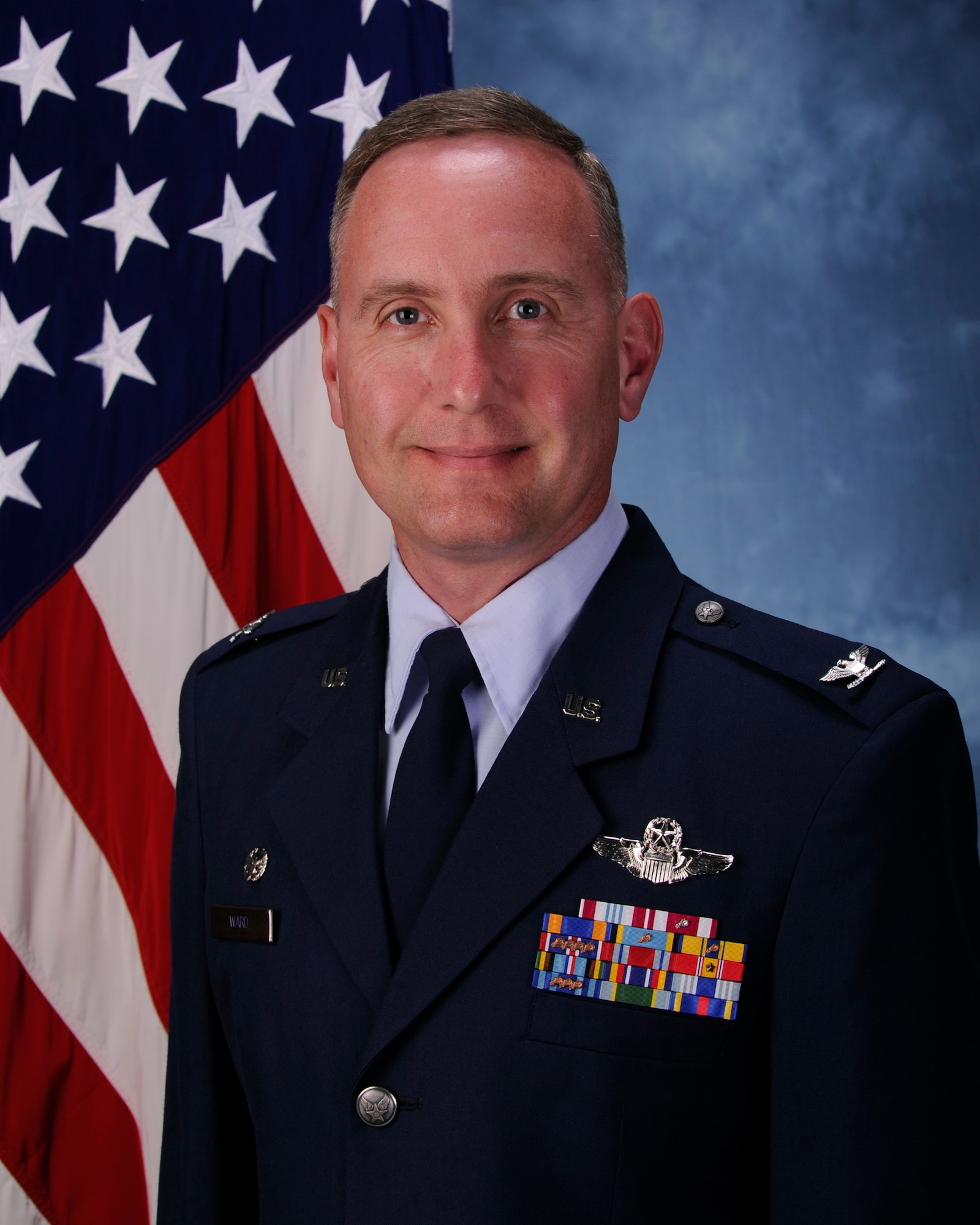 Col. Scott L. Ward, 53rd Weapons Evaluation Group commander.