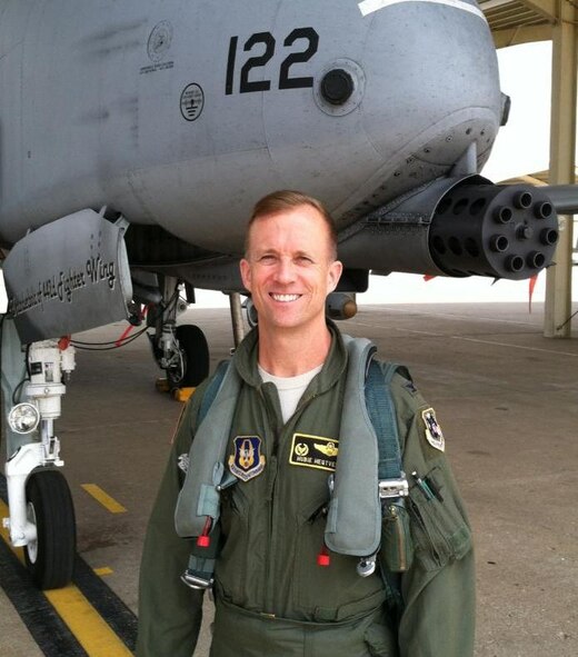 "I very much look forward to welcoming our troops home." (U.S. Air Force courtesy photo)