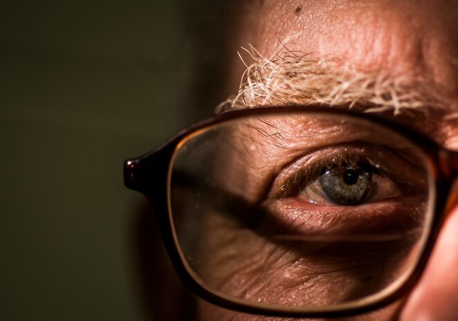 Bobby Pierce, 437th Aircrew Flight Equipment fabrication shop, has worked in the fabrication shop for more than 30 years. He retired from the Air Force after 20 years of service and since he loved working in the Aircrew Flight Equipment career field, decided to continue with the profession. (U.S. Air Force photo/ Senior Airman Dennis Sloan)