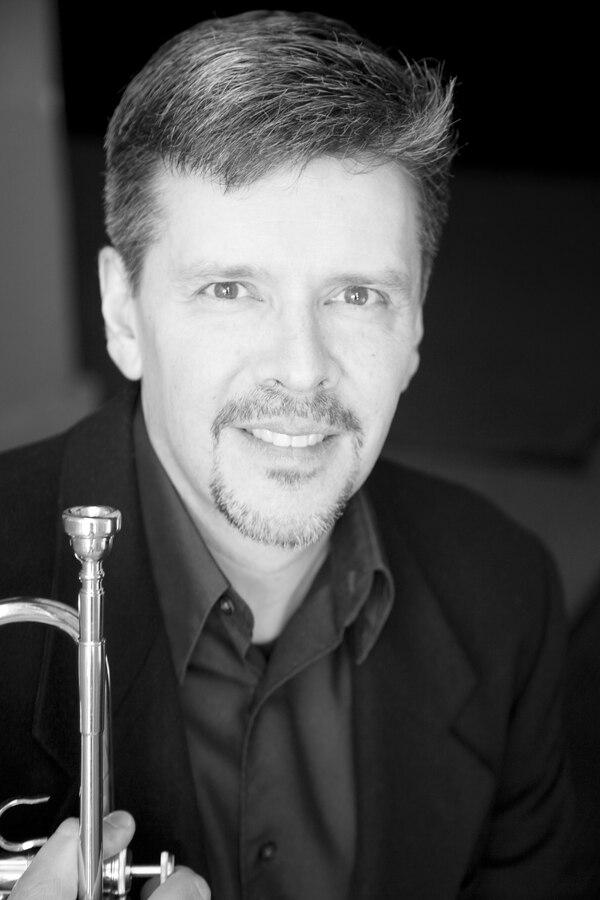 Bob Sullivan solos with the Concert Band for the opening event of the National Trumpet Competition at Messiah Colelge In Mechanicsville, Pa.  (Courtesy Photo)